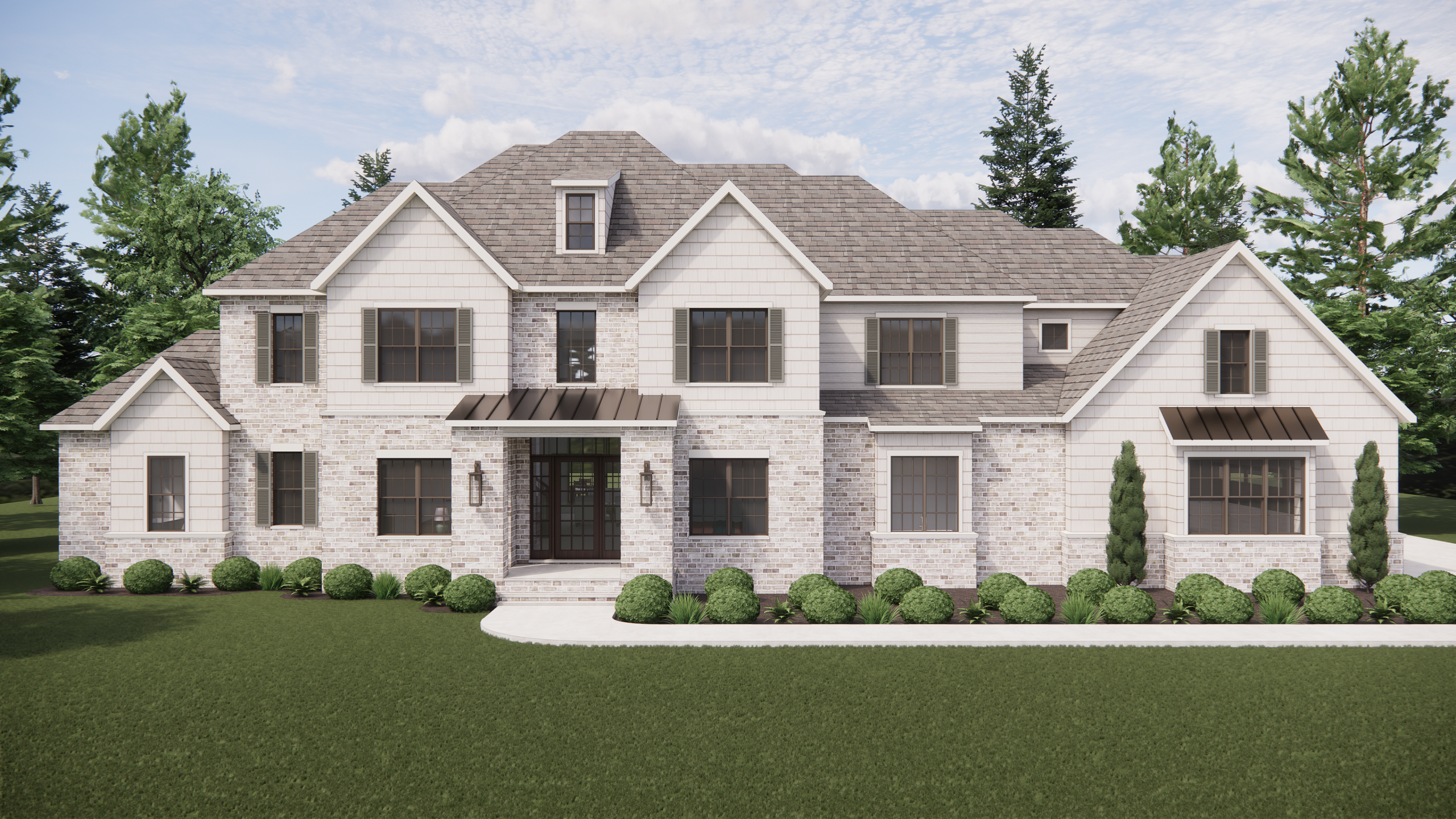 The Granville - Custom 2 Story House Plans