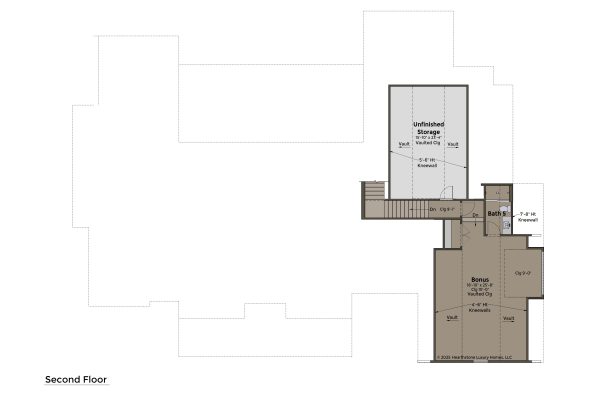 The Foxcroft 2nd FL - Custom 1.5 Story House Plans